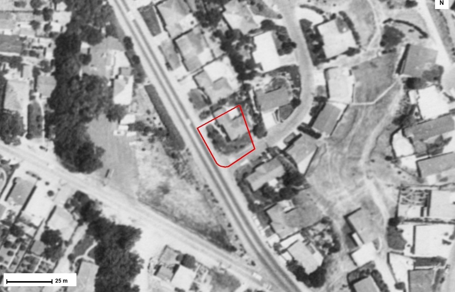 1965 aerial view
